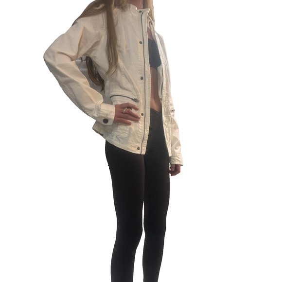 Wet Seal Jacket Military Tactical Woman Sz S Safari Utility Retro Australian Y2k - Picture 3 of 14